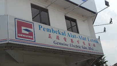 Genuine Electric electrical supply shop signboard